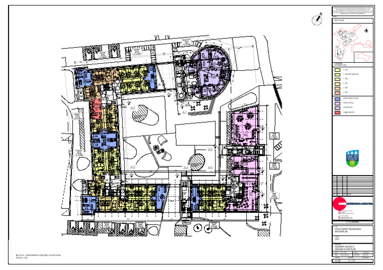 UCD Student Residences Ground Floor Plan | PDF | Design