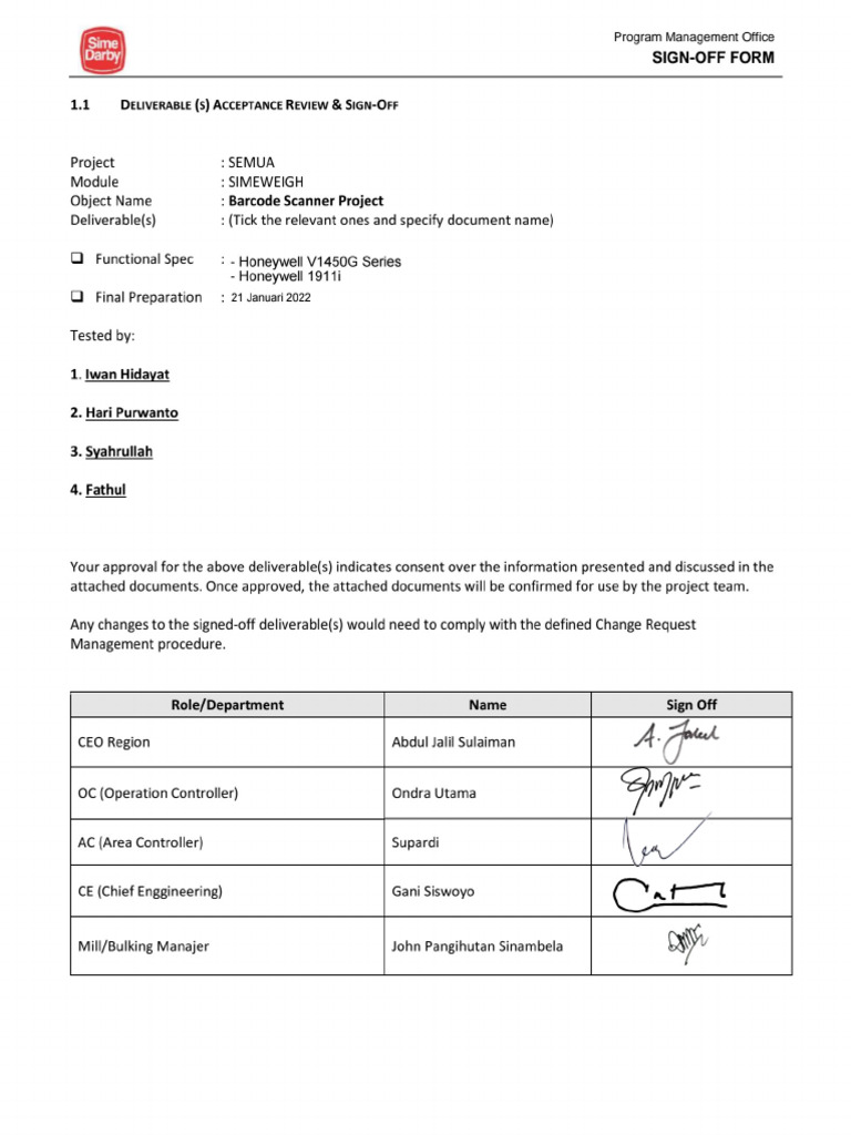 New UAT Sign Off Barcode PMB PDF