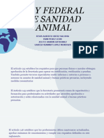 Ley Federal de Sanidad Animal