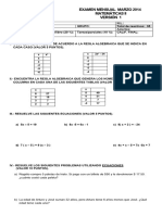 Examen de Marzo 2014 Segundo