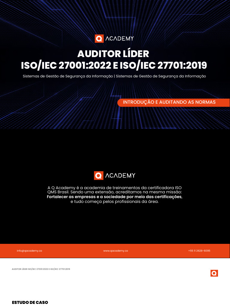 Auditoria ISO 27001 e 27701: Estudo de Caso | PDF | Segurança da ...