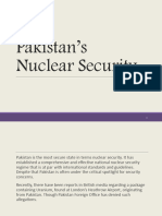 Pakistan's Nuclear Security