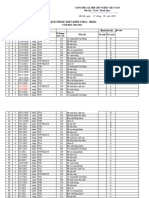 lịch thi dự kiến khối Y3 năm học 2020 -2021