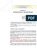 Partie 1 - Introduction À L'algorithme