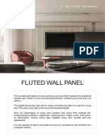Fluted Wall Panels Information of BAJAXA