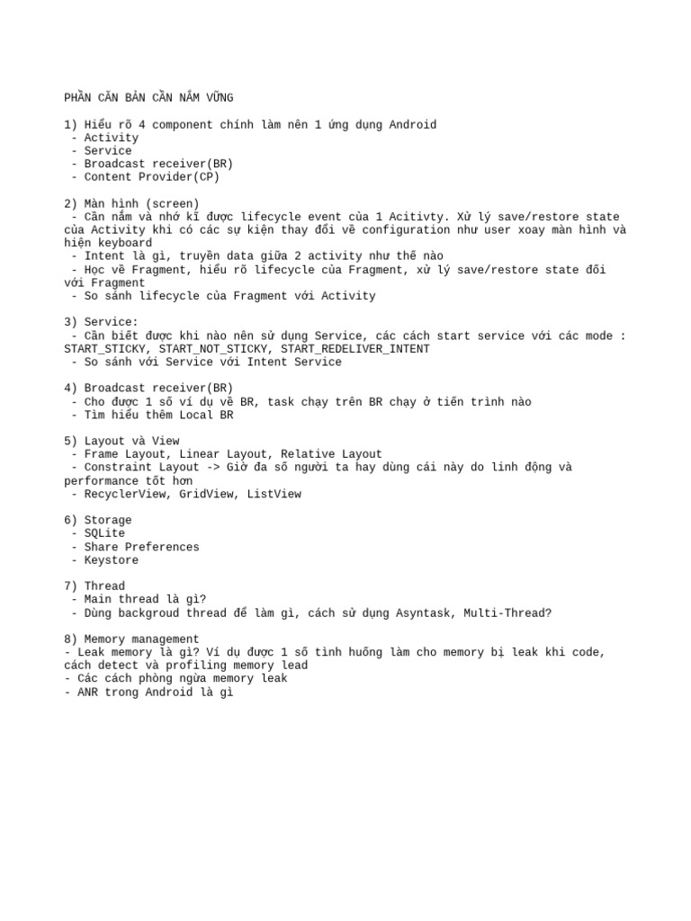 Android-basic-level1 | PDF