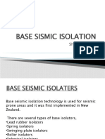 Base Sismic Isolation