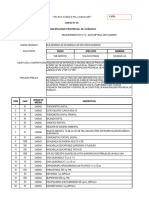 Requerimiento Equipo e Insumos Medicos 2023