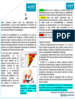 Almacenamiento Sustancias Químicas - Compatibilidad: Charla de Seguridad 01-11-2023 Tema