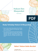 Hukum Dan Masyarakat