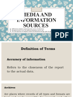 Media and Information Sources Student Final