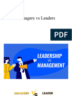 Difference Between Leaders and Managers
