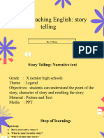 Ulfiana - Teaching English (Story Telling) - Presentasi Mengajar