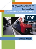 Tomasz Krzan: Prędkościomierze Kolejowe. Rodzaje, Sposób Działania I Ich Funkcje