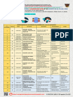 Comunicado # 28 Del 22 Al 25 de Agosto Del 2023 para Docentes y Administrativos