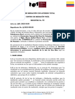 Mediación Con Acuerdo Total Panamá Colombia