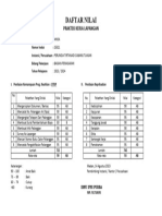 Daftar Nilai Sertifikat PKL Baru