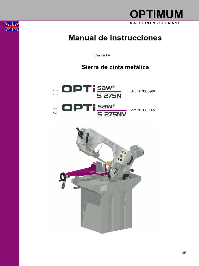 Optimum: Manual de Instrucciones | PDF | Electricista | Regulación