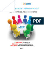 Plan de Gestion de Riesgo 2023 Yuco