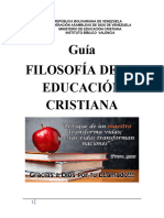 Guía de Estudio La Filosofía de La Educación