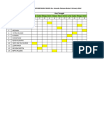 Jadwal Penyuntikan PS TB