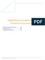 Premiere s Applications Produit Scalaire Cours