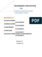 SDP SRS Document