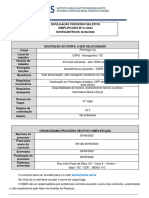 Processo Seletivo Psicologo Navegantes SC