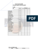 Daftar Hadir Esksul