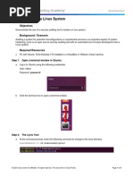 Hardening A Linux System