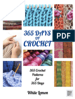 365 Days of Crochet - 365 Crochet Patterns DIY Book For 365 Days