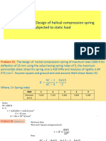 Assignment 04 Design of Helical Compression Spring