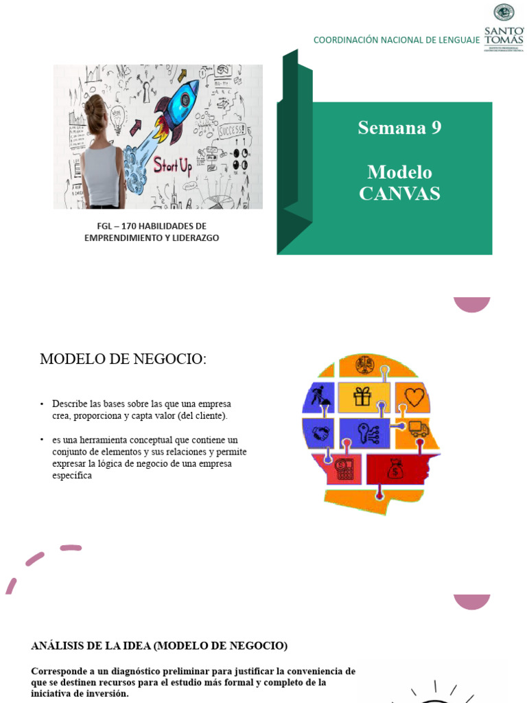 9 Bloques del Modelo Canvas | PDF | Negocios económicos | Marketing