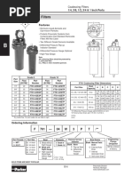 f701 12e7gt m1 Parker Pneumatic Filter Datasheet