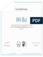 Digitalgarage Certificate