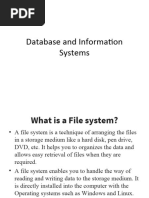 Database Management System 