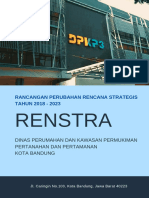 Renstra: Rancangan Perubahan Rencana Strategis TAHUN 2018 - 2023