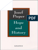 Josef Pieper - Esperança e História