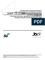 3GPP TS 32.290: Technical Specification