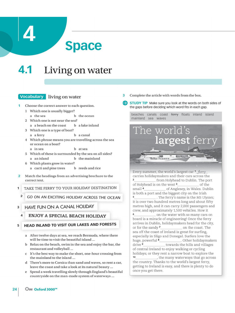 Wb Unit 4 Space Pdf