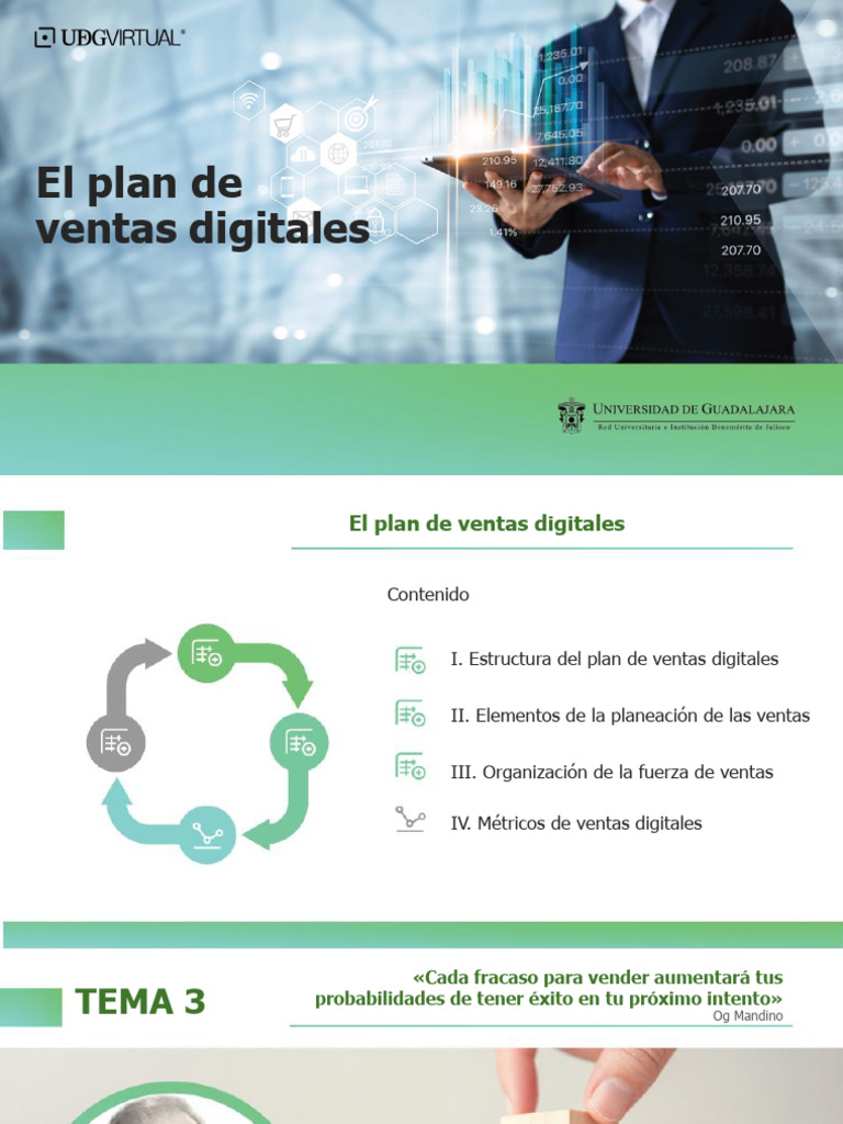Plan de Ventas Digitales | PDF | Marketing | Presupuesto