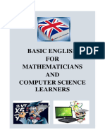 Basic English Topics For Mathematicians and Computer Learners 2016 1