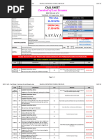 Call Sheet Mumbai Day - 90 | PDF | Nature