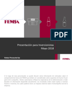 FEMSA Overview Mayo 2018