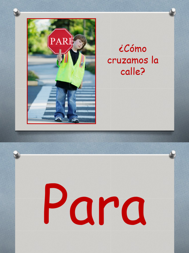 Guía Segura para Cruzar la Calle | PDF | Hogar, jardinería y bricolaje ...