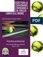 Cartilla Ejercicios para La Mejora de Las Capacidades Condicionales Enfocadas A Las Escuelas de Tenis de Campo en El Imcrdz.