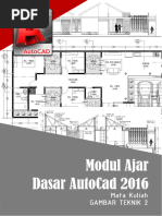 Materi Autocad 2D 2021 untuk Pemula | PDF