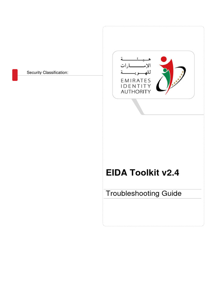 EIDA Toolkit v2.5 Troubleshooting Guide | PDF | Java (Programming ...