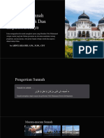 Memahami Sunnah Sebagai Contoh Dan Inspirasi Budaya