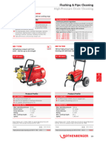 High Pressure Drain Cleaning Machine